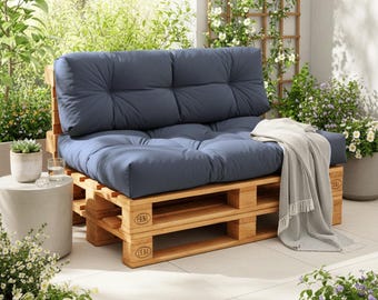 4L Textil cuscino per pallet lavabile cuscini per pallet per esterni Euro pallet cuscino resistente alle intemperie resistente ai raggi UV