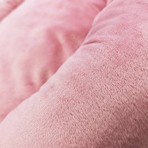 4L Textil Buzzy weiches Hundebett Klein Hundesofa für kleine Hunde Hundekorb Katzen Bettchen waschbar Gemütliches Haustierbett Rosa Bild 7