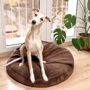 4L textile dog bed large dogs washable dog cave dog basket with hood dog sleeping bag dog sofa for medium-sized dogs