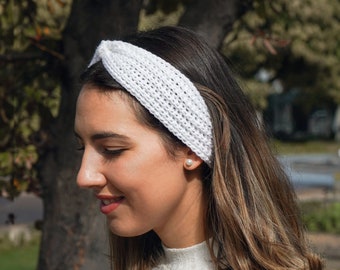 Cozy Crochet Headband /Earwarmer/ Classic Crochet Winter Headband /Winter Ear Warmer Headbands for Women / Twisted headband