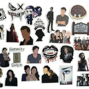 The Vampire Diaries TV Show Series Sticker Decal image 2