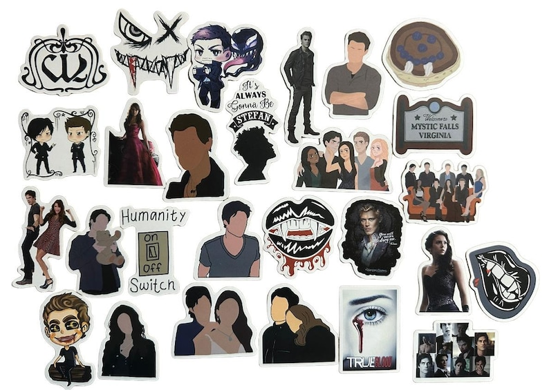 The Vampire Diaries TV Show Series Sticker Decal image 2