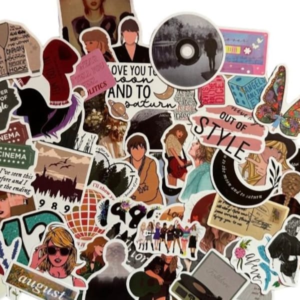 Taylor Swift Sticker Taylors Version All Eras Album