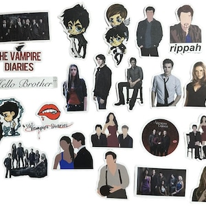 The Vampire Diaries TV Show Series Sticker Decal image 3