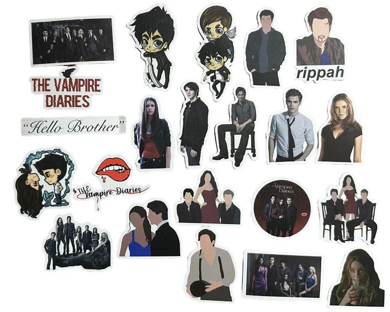 The Vampire Diaries TV Show Series Sticker Decal image 3