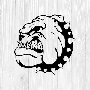 Bulldog SVG, American Bulldog SVG, Georgia Bulldogs, Bulldog Vector, Eps, Dxf, Png
