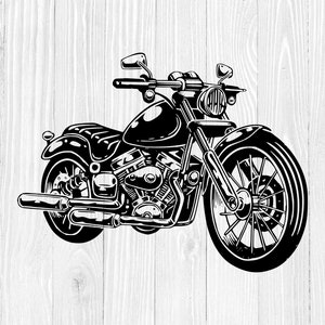 Motorcycle SVG. Biker SVG. Motorbike SVG Files for Cricut. Motorcycle Clipart Instant Download, Dxf, Png, Eps