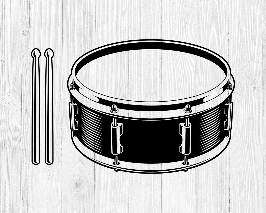 Drums SVG, Drums Clip Art, Drums Files for Cricut, Drums Digital