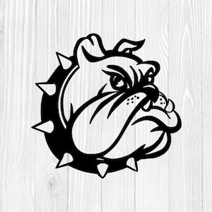 Bulldog SVG, American Bulldog SVG, Georgia Bulldogs, Bulldog Vector, Eps, Dxf, Png