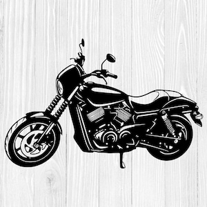Motorcycle SVG. Biker SVG. Motorbike SVG Files for Cricut. Motorcycle Clipart Instant Download, Dxf, Png, Eps