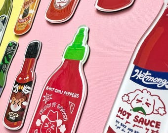 Ateez Aniteez Hot Sauce Magnete