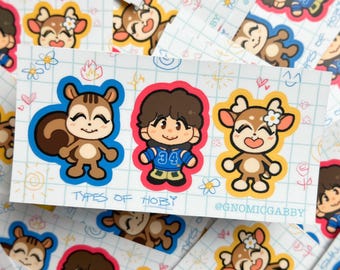 Jhope Critter Sticker Sheet