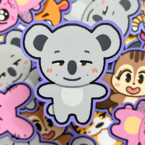 Bangtan Critter Stickers