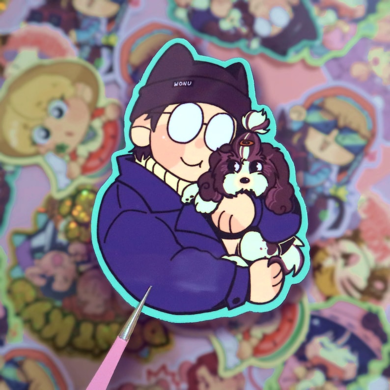 Wonu Sticker Wonwoo Seolie Sticker - Etsy