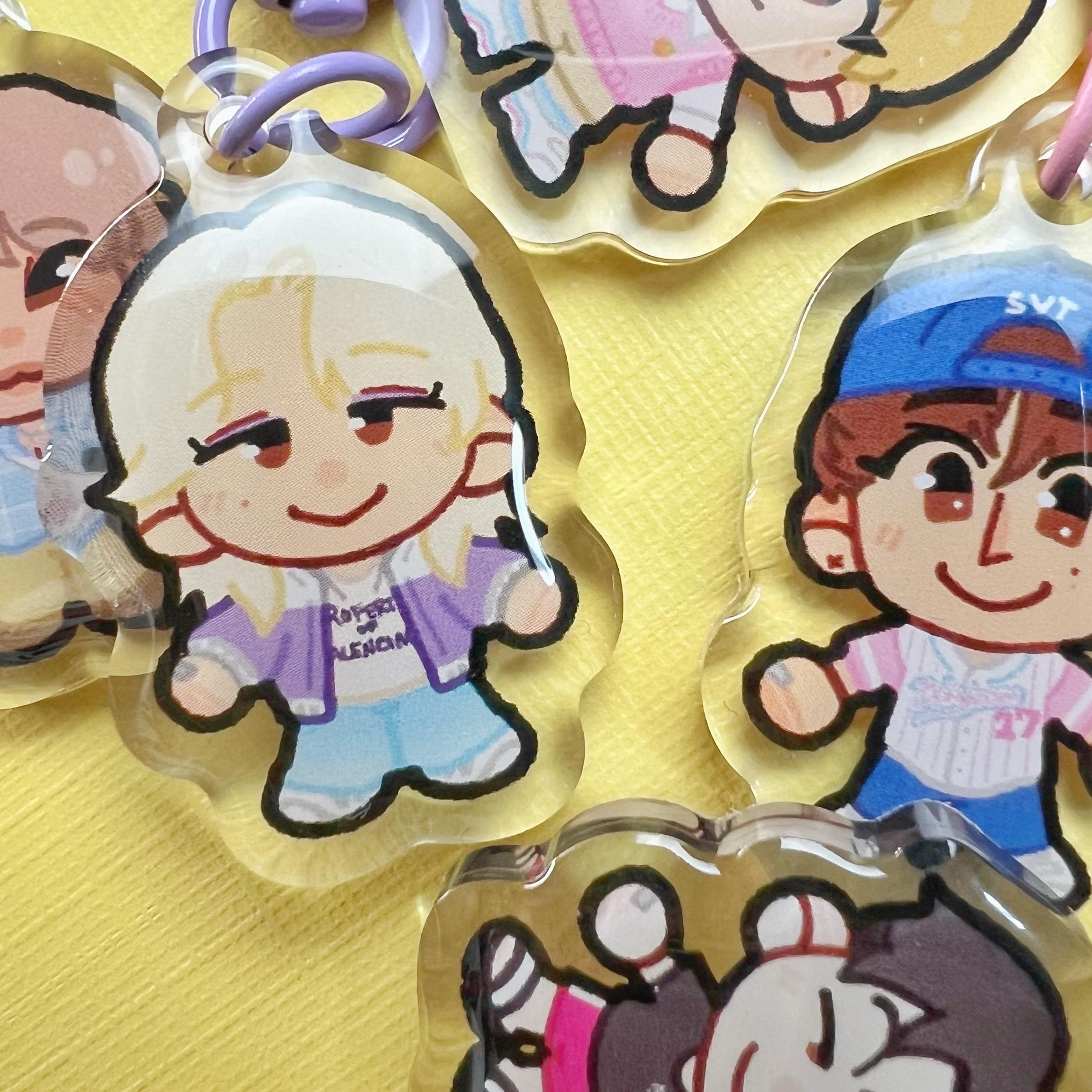 Amazon.co.jp: [Coicueci] SEVENTEEN キーホルダー