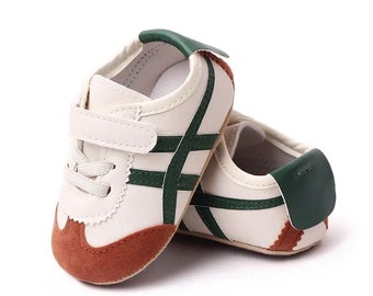 Soft Sole Baby Sneakers 0-18 Months, First Walker Crib Shoes