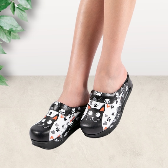 All black best sale leather shoes nursing