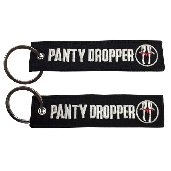 Panty Dropper Keychain Key Ring Key Tag Flight Tag Gift for