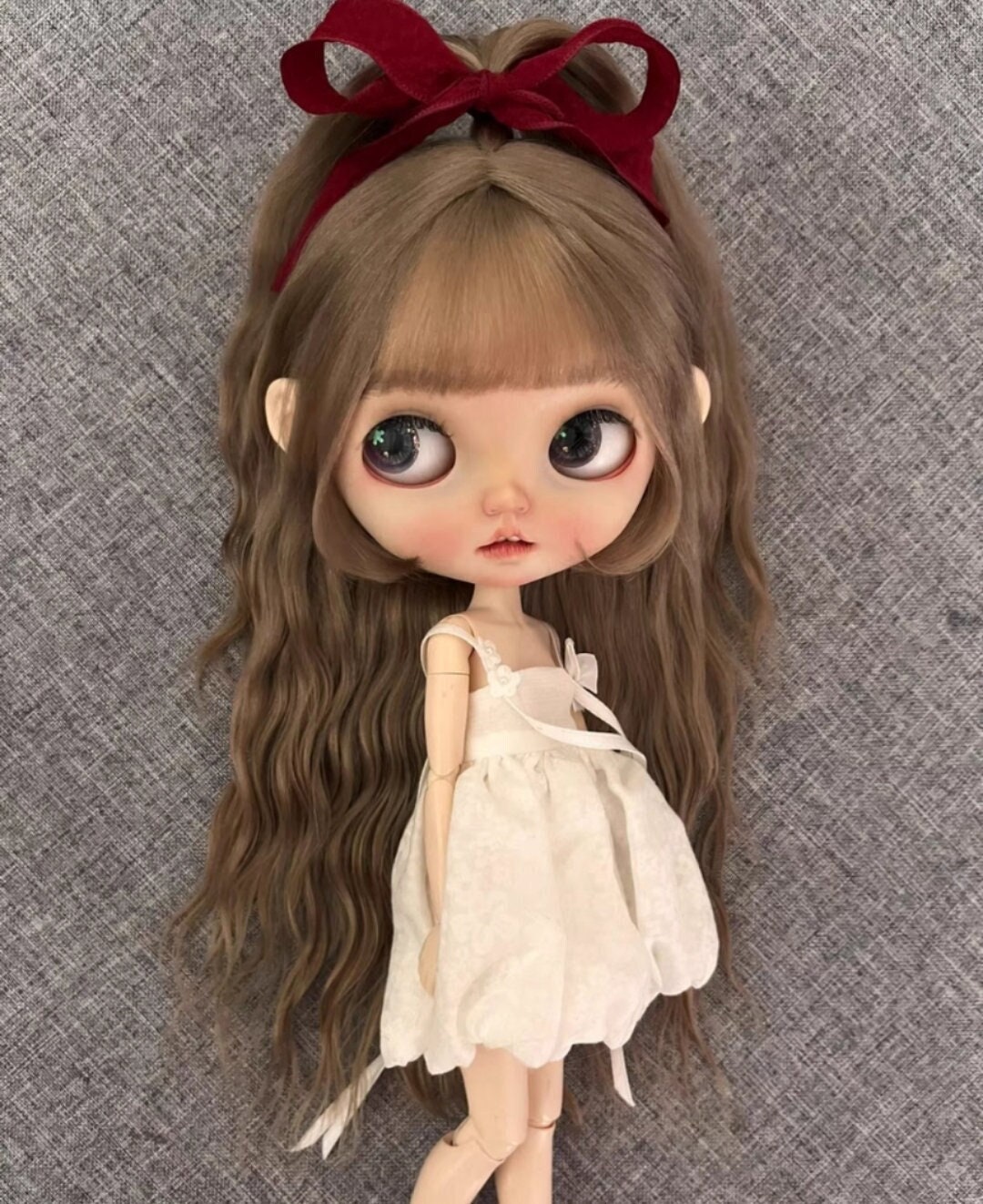ブライス モヘア ウィッグ、Qbaby モヘア ウィッグ、Qbaby ドール