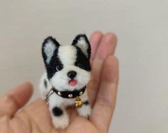Miniature Dog,Wool Stem dog for Blythe/Yosd/Ob11 doll,doll dog