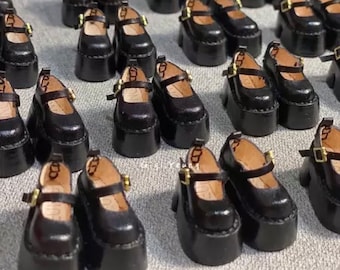 Blythe Schuhe, Neo Blythe Lederschuhe,OB22/OB24 Lederschuhe, Puppenlederschuhe, Azone Schuhe, handgemachte kleine Schuhe