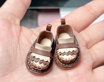 Blythe Schuhe, Neo Blythe Lederstiefel,OB22/OB24 Lederschuhe, Puppenlederschuhe, Azone Schuhe, handgemachte kleine Schuhe