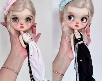 Blythe Zweiteiler, Blythe Sportanzug, OB22 Sportbekleidung, OB24 Kleidung, Neo Blythe Kleidung, Blythe Anzug, Blythe Sommerkleidung