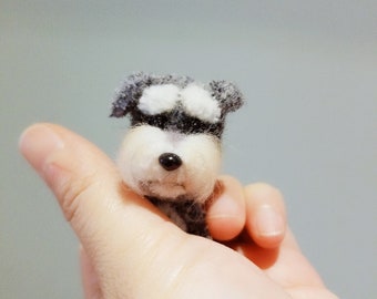 Miniature Dog,Wool Stem dog for Blythe/Yosd/Ob11, doll pet, doll dog