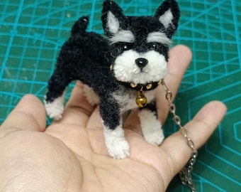 Miniature Dog,Wool Stem dog for Blythe/Yosd/Ob11 doll