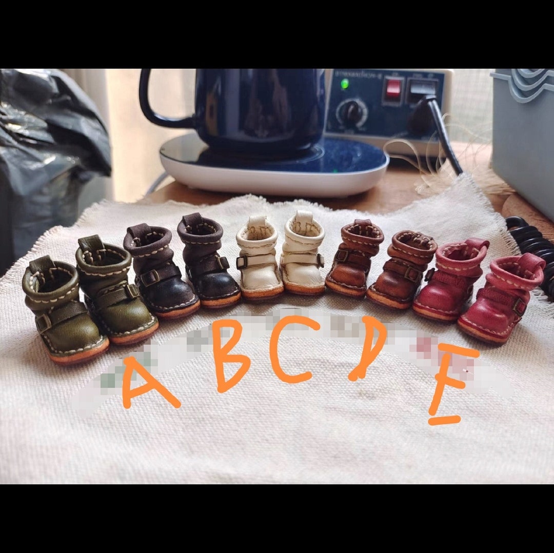 Blythe Shoes, Neo Blythe Leather Boots,ob22/ob24 Leather Shoes, Doll ...