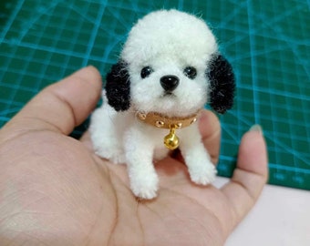 Miniature Dog,Wool Stem dog for Blythe/Yosd/Ob11 doll