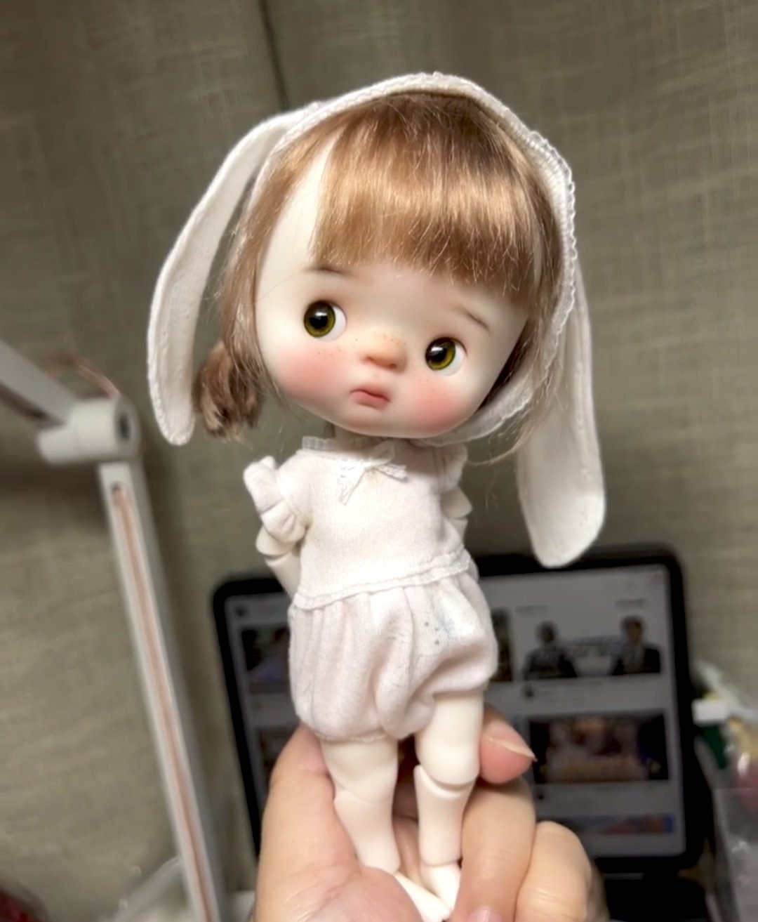 Mini Qbaby Doll, BJD Doll, Qbaby, Custom Doll,original Qbaby, 20 