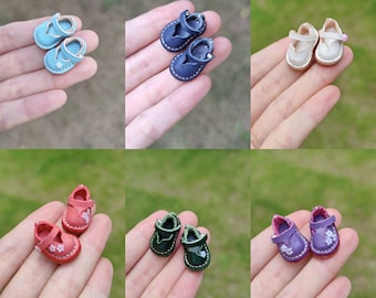 DIY-kit OB11-schoenen met instructievideo, 23 kleuren beschikbaar, doe-het-zelf Obitsu-schoenen, schoenenset zonder snijden en ponsen, materiaal YMY-schoenen.