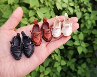 Blythe Schuhe, Neo Blythe Lederschuhe,OB22/OB24 Lederschuhe, Puppenlederschuhe, Azone Schuhe, handgemachte kleine Schuhe