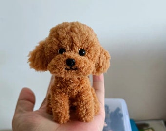 Miniature Dog,Wool Stem dog for Blythe/Yosd/Ob11 doll, doll dog