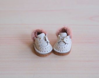 OB11 & Middie Blythe shoes, Obitsu 11 shoes,  OB11 Brown Shoes, Handmade small shoes,GSC shoes, YMY Shoes, Diy OB11 Shoes