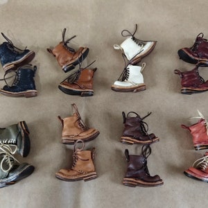 Blythe Schuhe, Neo Blythe Lederstiefel,OB22/OB24 Lederschuhe, Puppenlederschuhe, Azone Schuhe, handgemachte kleine Schuhe Bild 1