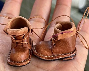 Blythe Schuhe, Neo Blythe Lederstiefel,OB22/OB24 Lederschuhe, Puppenlederschuhe, Azone Schuhe, Handgefertigte Stiefel