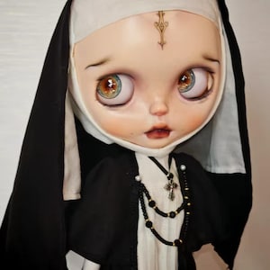 Blythe Two Piece Set, Blythe nun suit, OB22 dress,OB24 dress,Neo Blythe Clothes,Blythe Suit