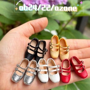 Blythe Leather Shoes, Neo Blythe Shoes, OB22 Shoes, OB24 Shoes, Neo Blythe shoes, Doll shoes