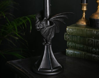 Vespertilio Bat Candle Stick | Witchy Decoration | Spooky Decor | Halloween
