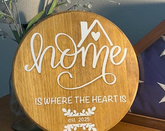 Wall Decor Home is Where the Heart is: Transform Your Space Instantly