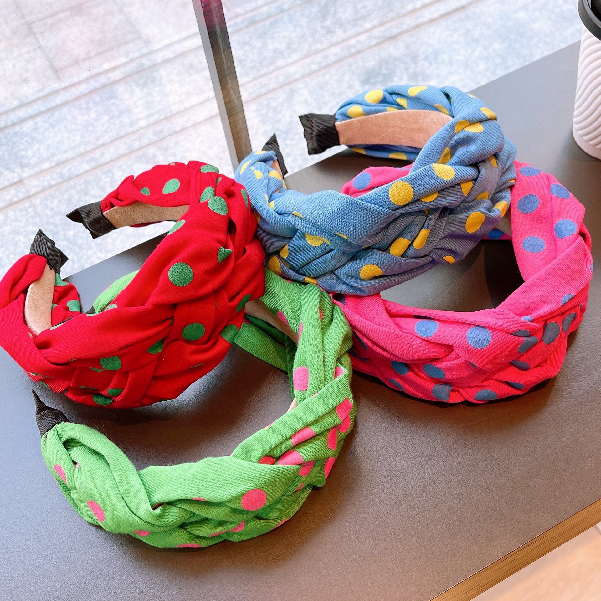 Headwear Knot Twist Hairband Bow Wide Tie Hoop Headband Band AU Hair Women Cross Headwear Knot Twist Hairband Bow Wide Tie Hoop Headband Band AU Hair Women Cross