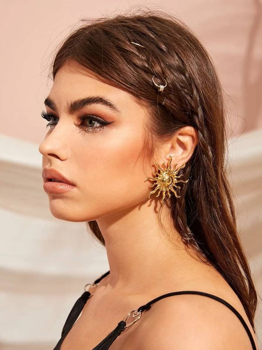 Big on sale sun earrings
