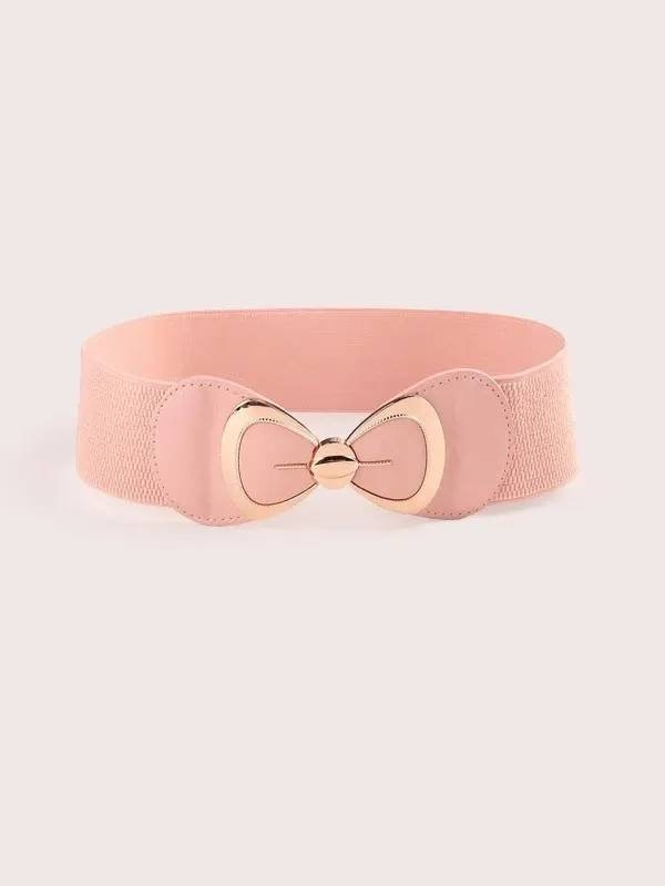 Pink 2025 bow belt