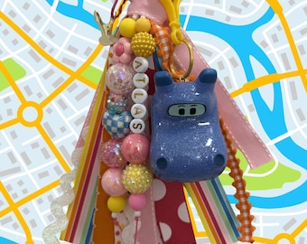 Handmade Atlas GPS Character Charm: Toy Story 5 Inspired Bag Keychain Accessory