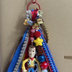 Woody Toy Story Bag Charm | Western Cowboy Tassel Purse Accessory afbeelding 7
