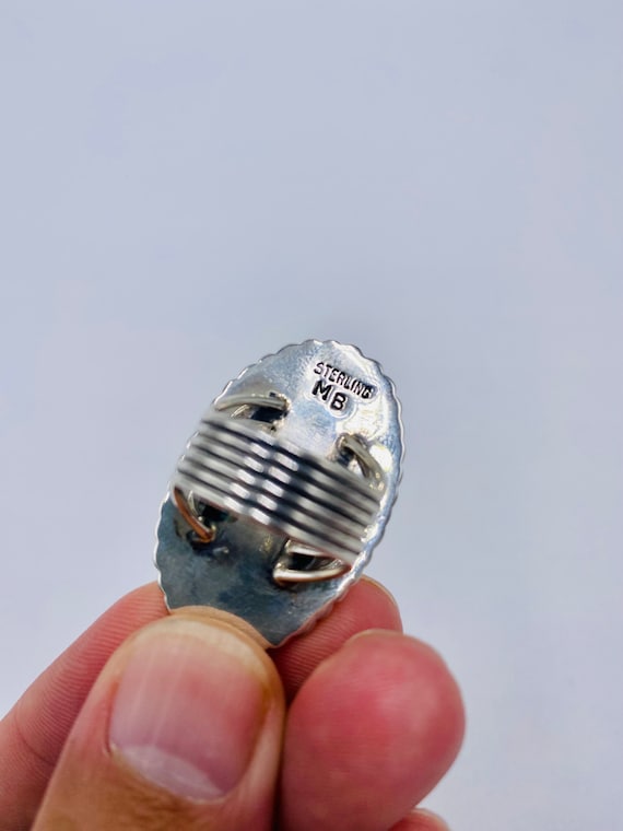 Impressive Navajo Statement Ring - image 3