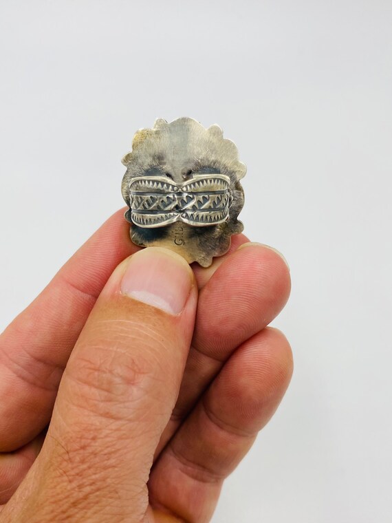 Very Unique Gilbert Tom Statement Ring - image 5