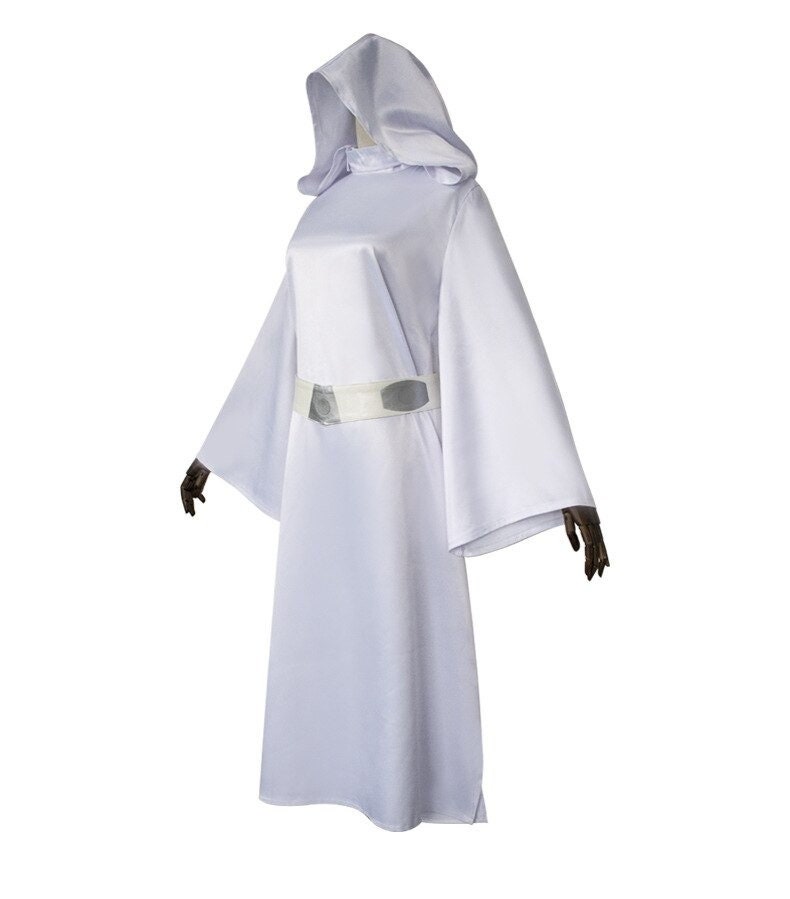 Star Wars:Leia Organa Solo Cosplay Costume Unisex Jumpsuit Vest Outfit Halloween 